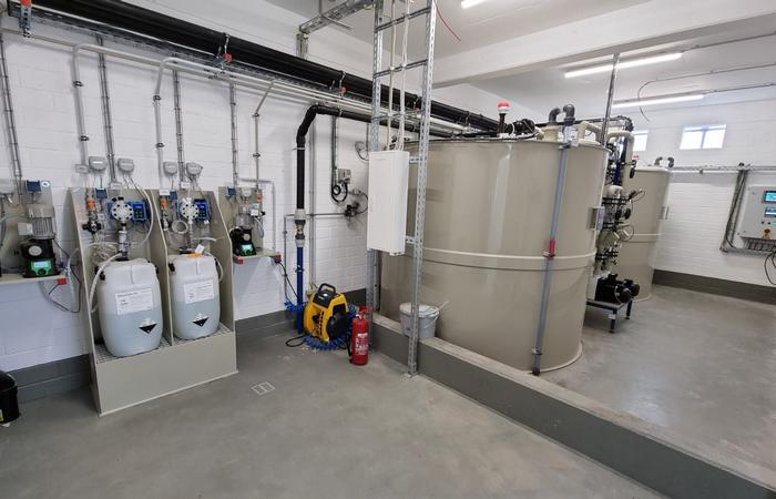 Anlage zur Abwasser Neutralisation im Wacker Biotechnology Center Halle (Foto: EnviroDTS)