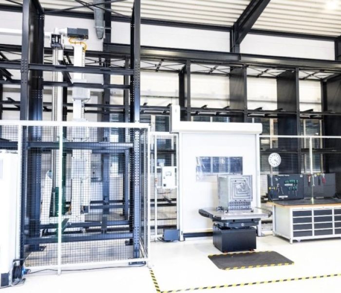 Frei zug&auml;nglicher R&uuml;stplatz, mit Radarsensorik abgesichert (Foto: WASSERMANN TECHNOLOGIE GmbH)